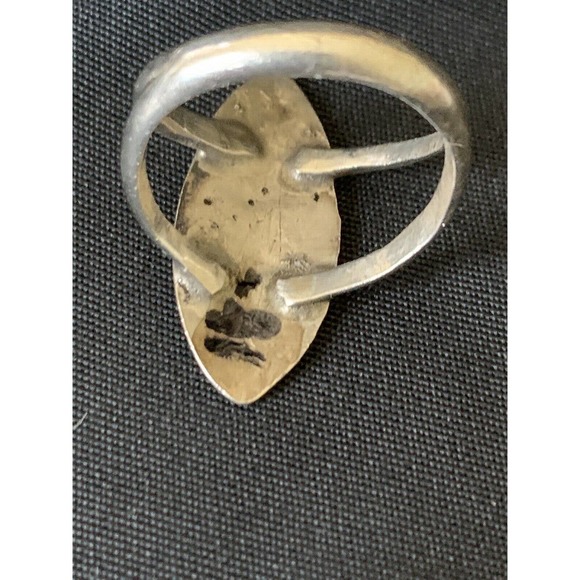 Native American Ring Sterling Silver Size 6 - Picture 7 of 8